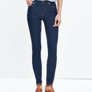 Madewell 9" High Rise Skinny Jeans Sz 25
